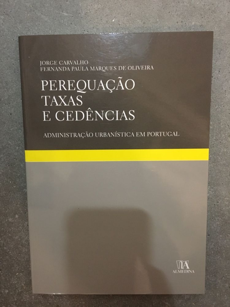 Perequacao, taxas e cedencias