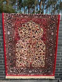 Jedwabny dywan wzór perski "Drzewo życia" 185x125 galeria 3 tyś