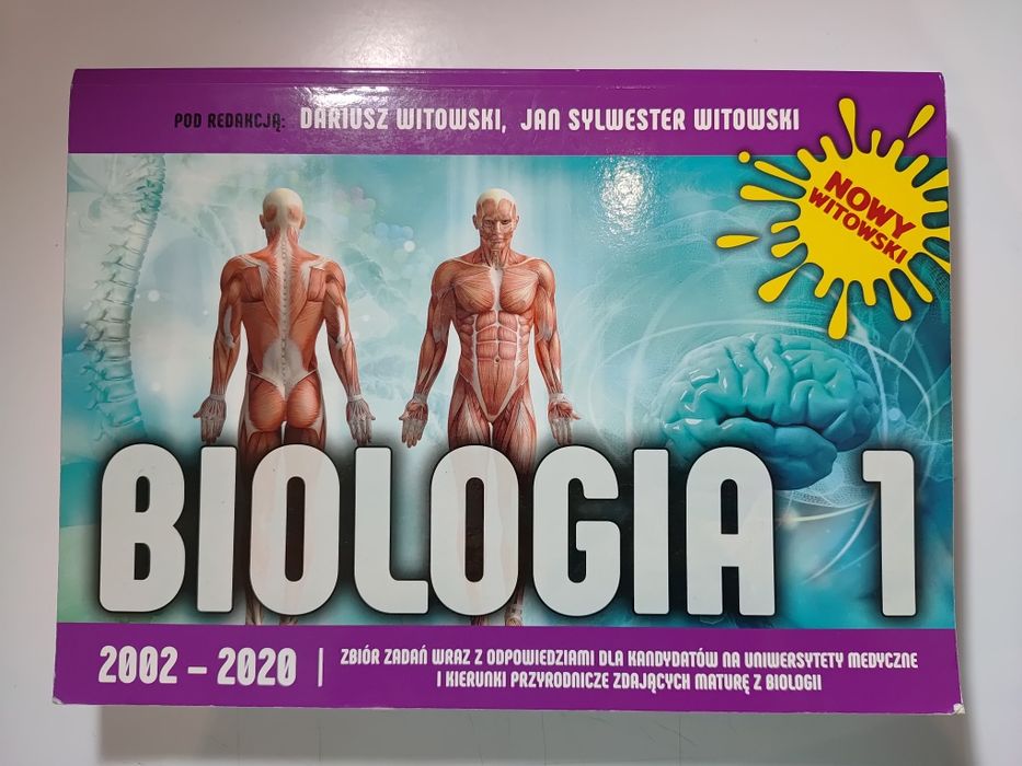 NOWY WITOWSKI Biologia 1 Najlepszy Maturalny Zbiór Zadań
