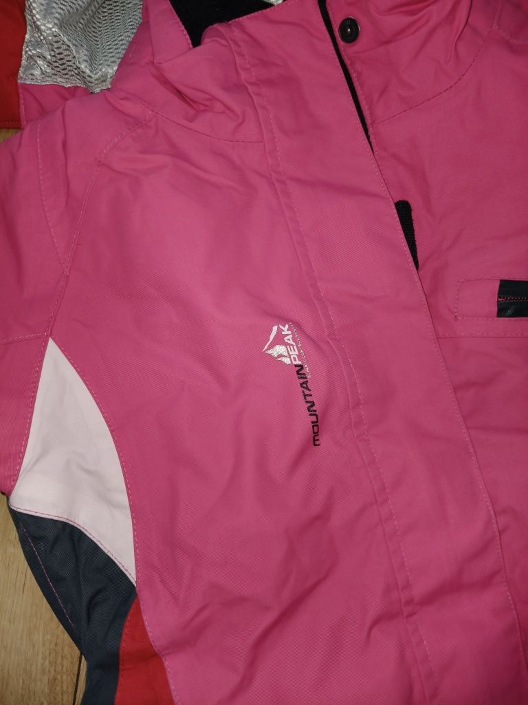 Zestaw zimowy narciarski mountain peak,h&m 128