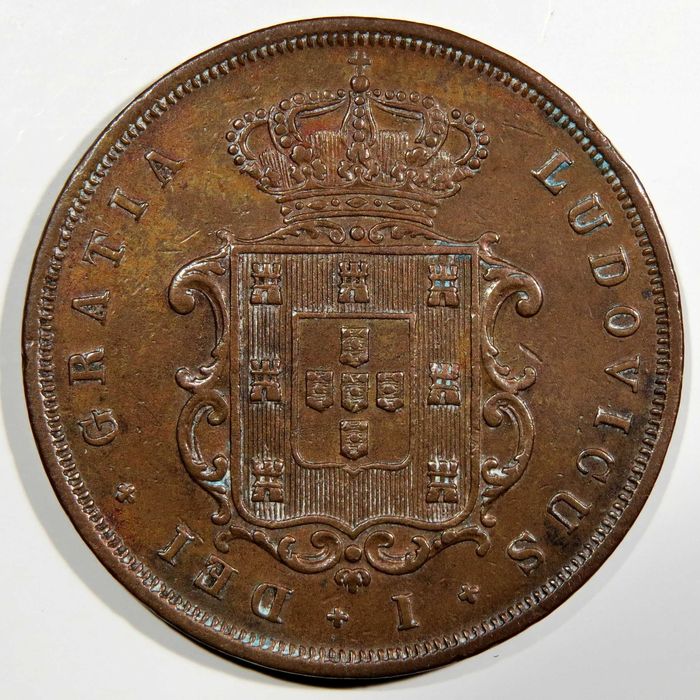 Monarquia Portuguesa D. Lus I X Reis 1873 Bela