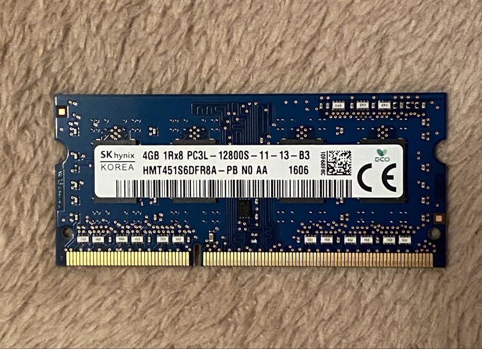Память для ноутбука SK hynix ddr3l 4gb Korea