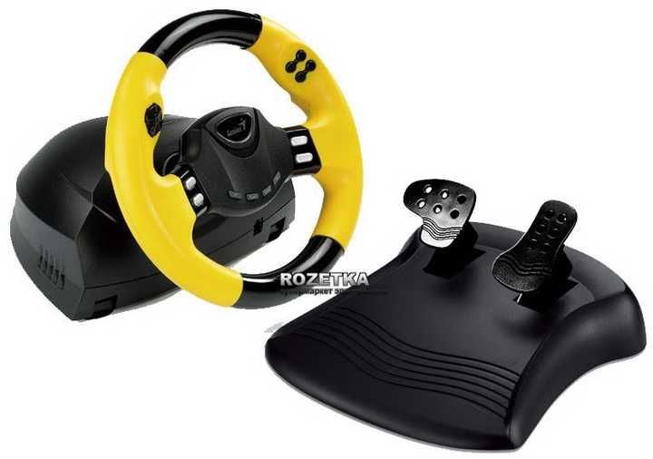Игровой руль с педалями Genius Speed Wheel RV/Pedal
