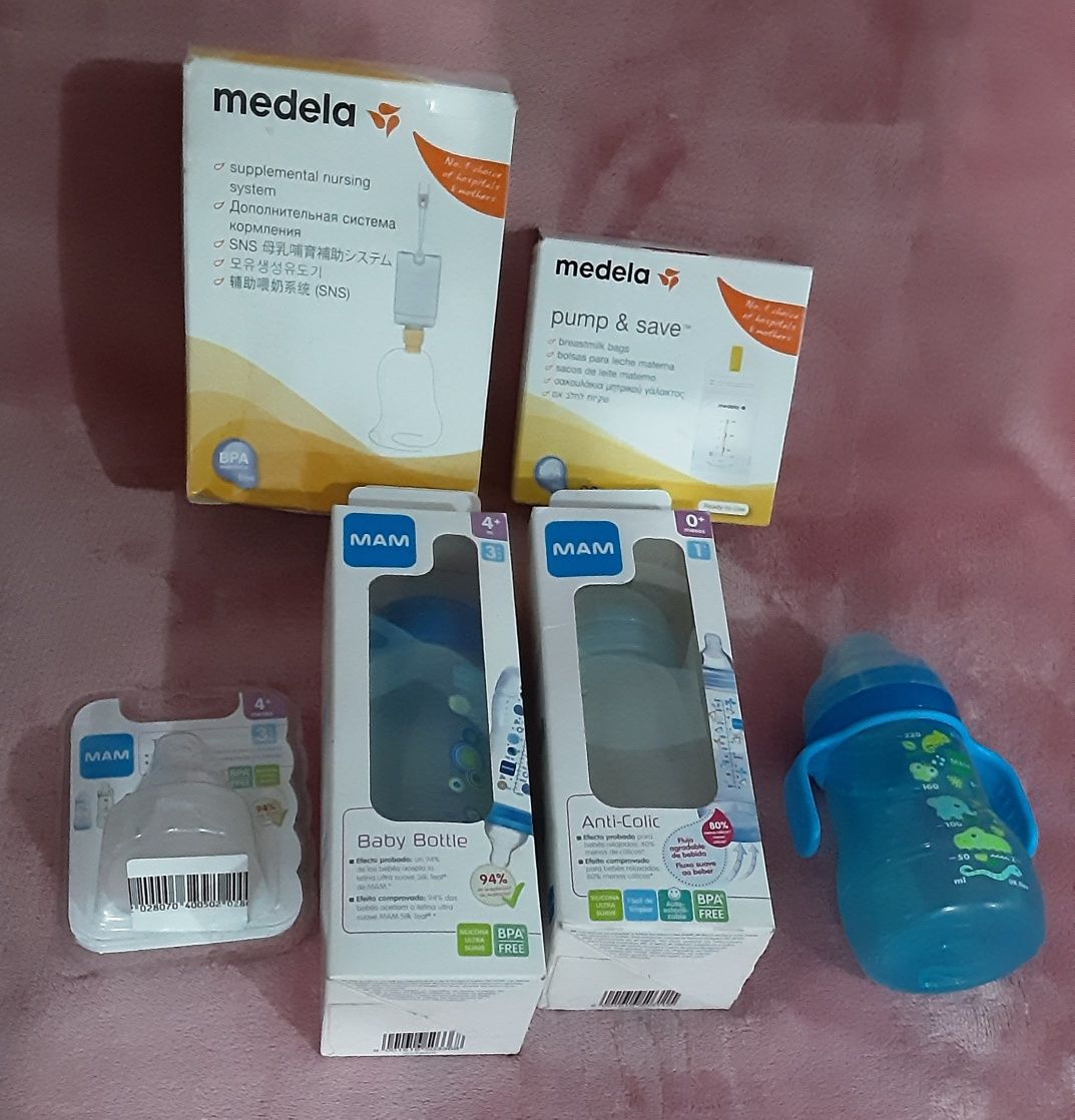 Extractor Medela Swing eléctrico e extras