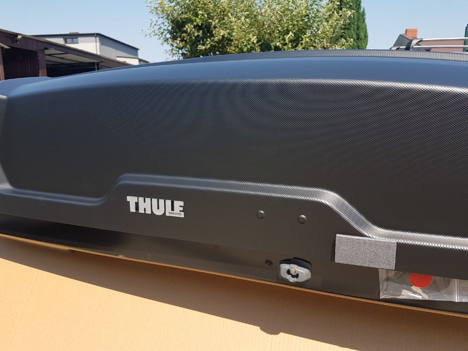 bagażnik box dachowy Thule Force XT XL box dachowy czarny aeroskin