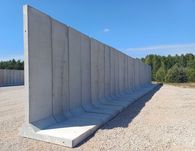 Ściany oporowe L z ostrogą oraz T-wall | łączenie szczelne
