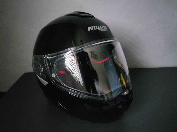 Kask Nolan N100-5 Szczękowy czarny połysk