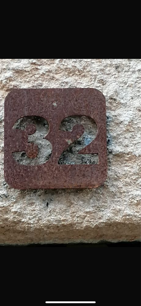 Numero de porta Em chapa personalizado