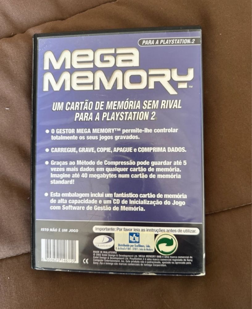 Cartao de memoria  ps2