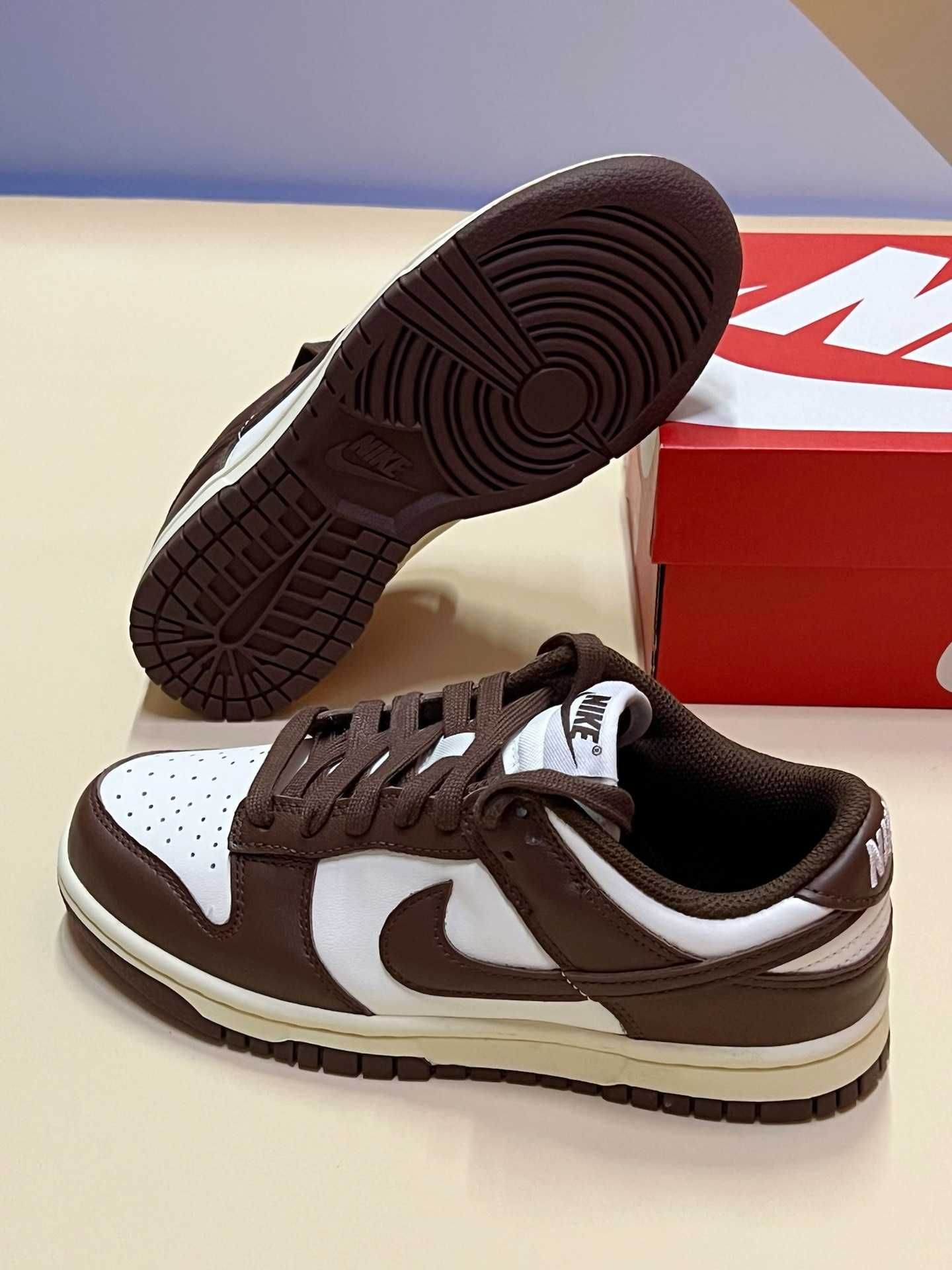 Buty codzienne Nike Dunk Low brown nowy z metką R.38.5