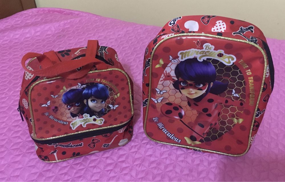 Mochilas para a Pré e lancheiras novas