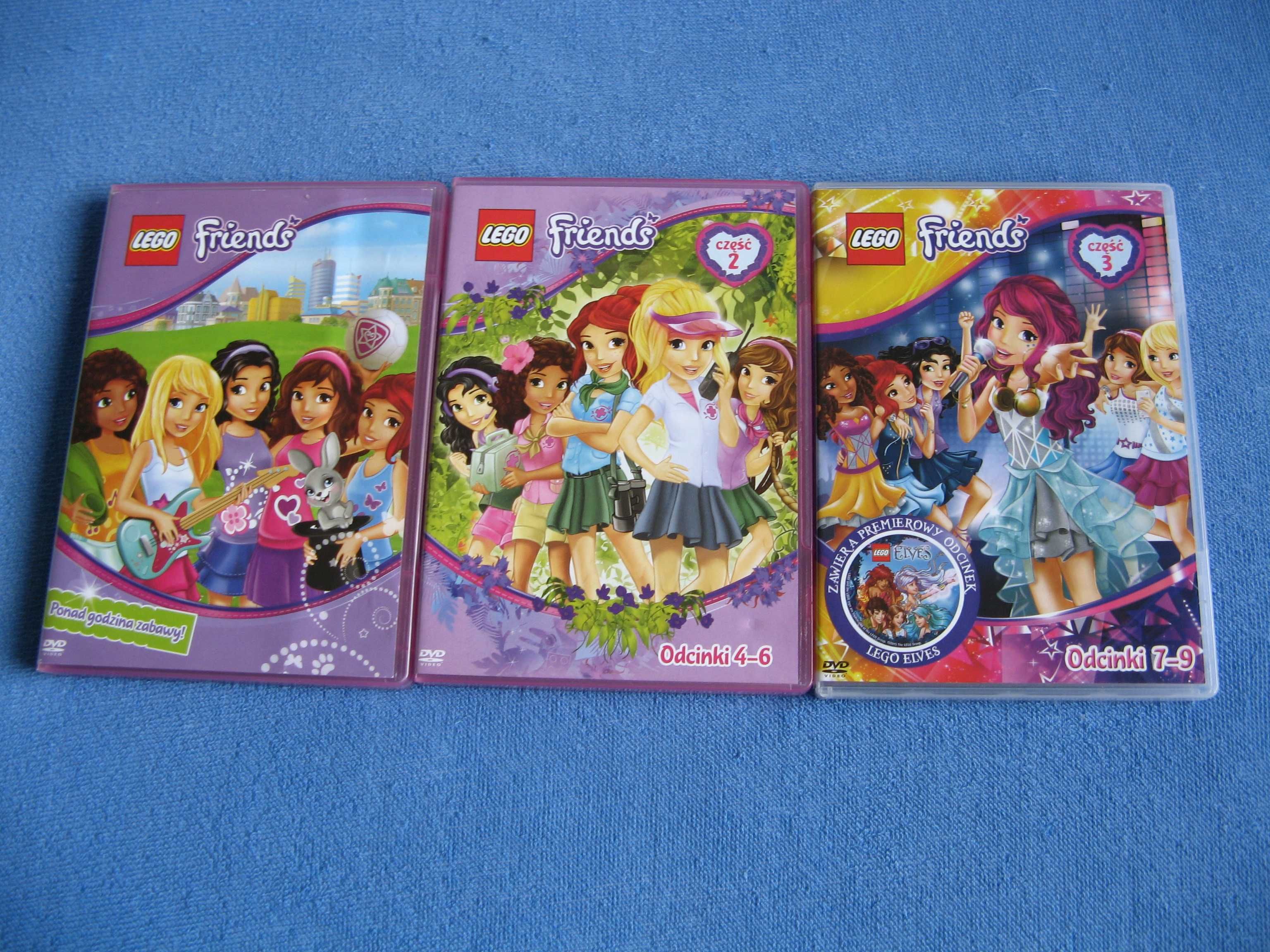 Lego Friends: 3 płyty DVD, 10 odcinków, polski dubbing