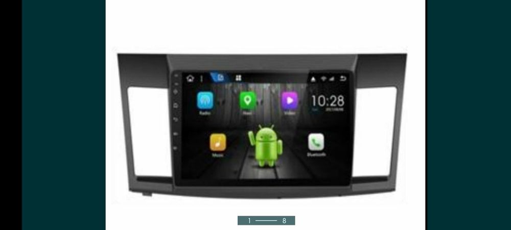 Магнитола Mitsubishi lancer 9 10 Android GPS штатная магнитола