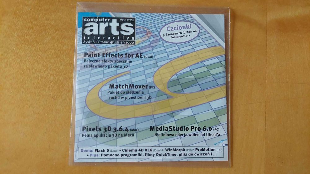 Computer Arts 18/12/2000 CD 18