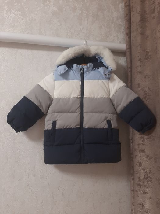 Дитячий зимовий пуховик,куртка Chicco з утепленням.Пух,перо 92 розмір