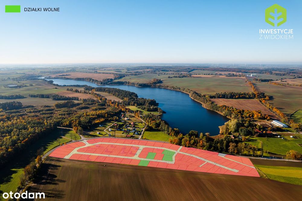 Ostatnie działki nad jeziorem w świetnej cenie!