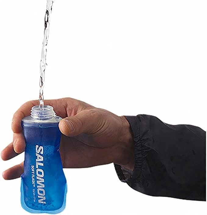 Bidon Salomon Soft Flask 150 ml niebieski niekompletny