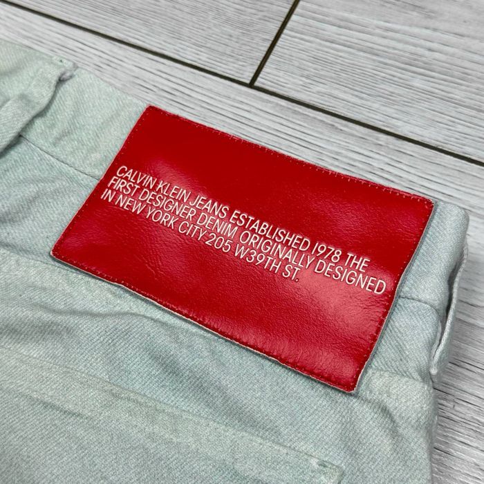Штаны джинсы Raf Simons x Calvin Klein 205W39NYC Bull Rider Denim рафы