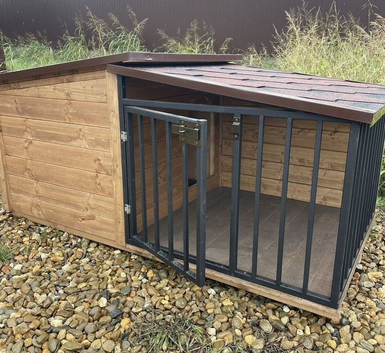 Якісний вольєр для собак,розміром 1.80*1.00