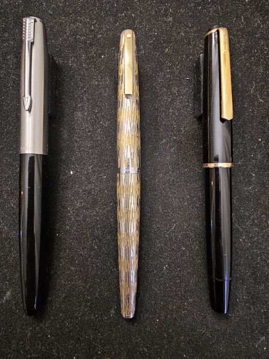 Waterman, Sheaffer, Pelikan
