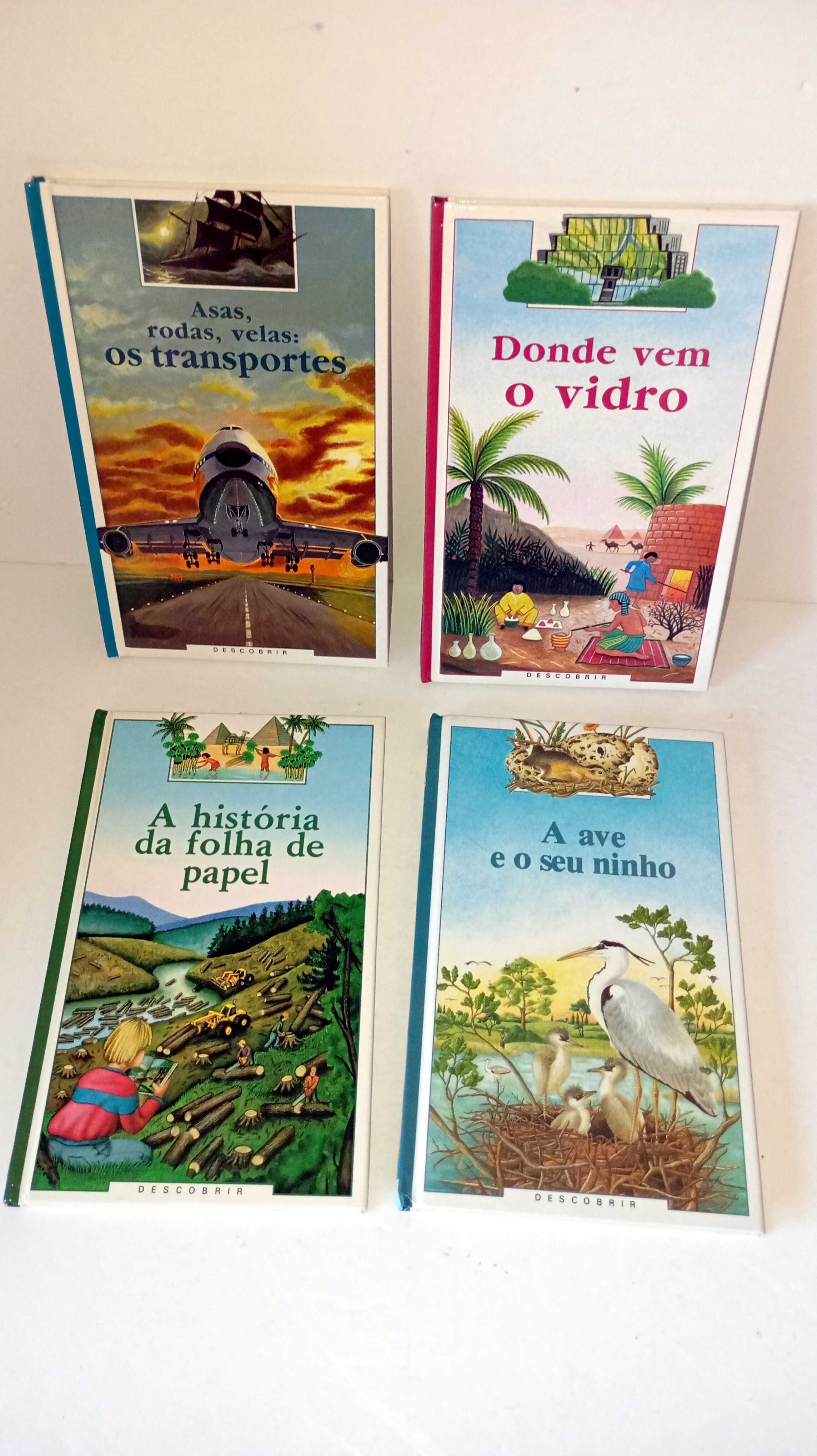 Coleção Descobrir - Vários livos nas restantes fotografias