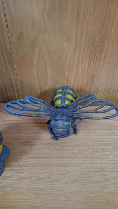 Conjunto de 3 lanternas de velas em ferro e vidro