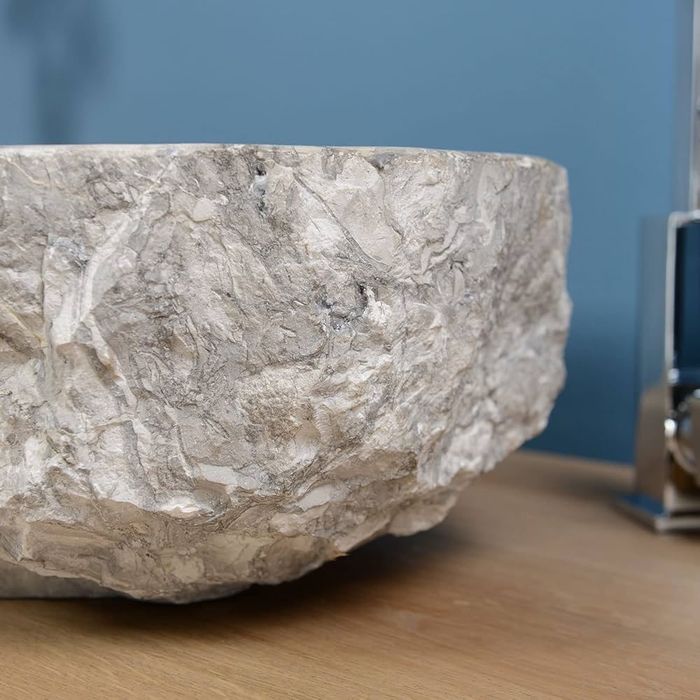 Umywalka łazienkowa marmurowa owalna