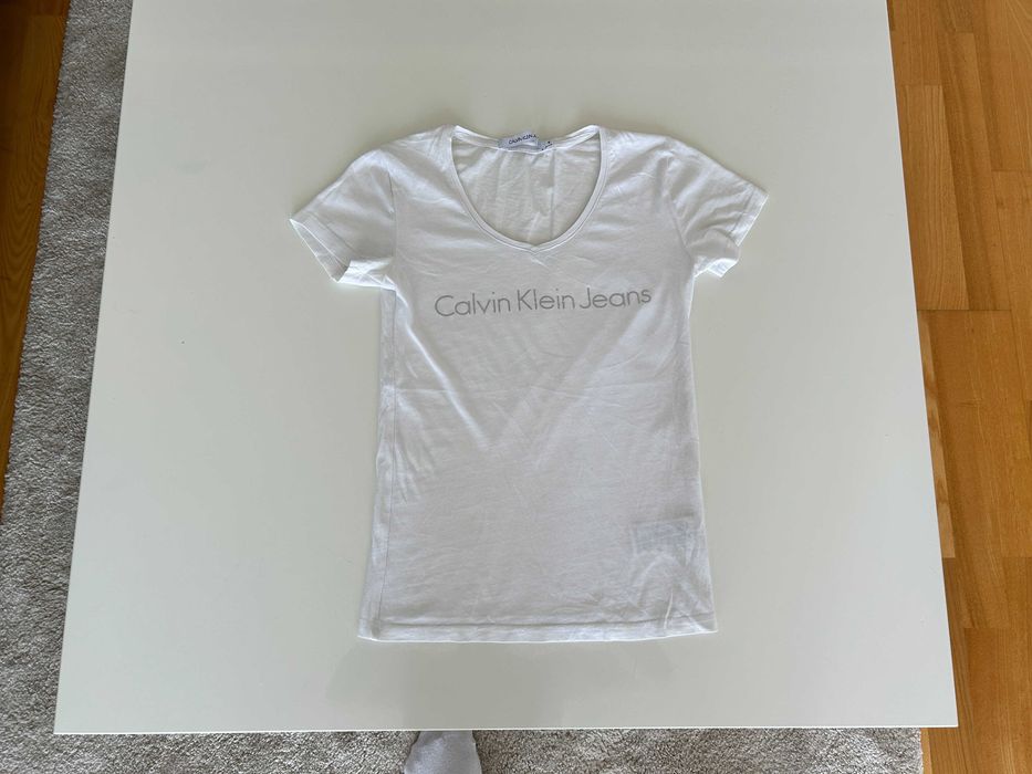 Koszulka damska calvin klein biała S