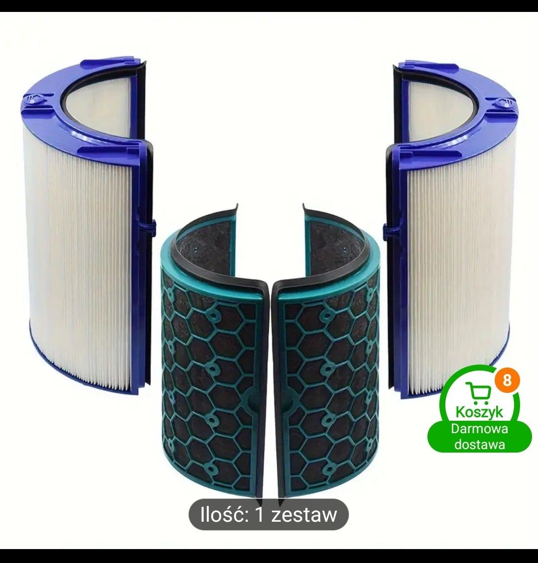 Filtr  do Dysona HEPA i węgiel do oczyszczacza Dyson Pure Cool