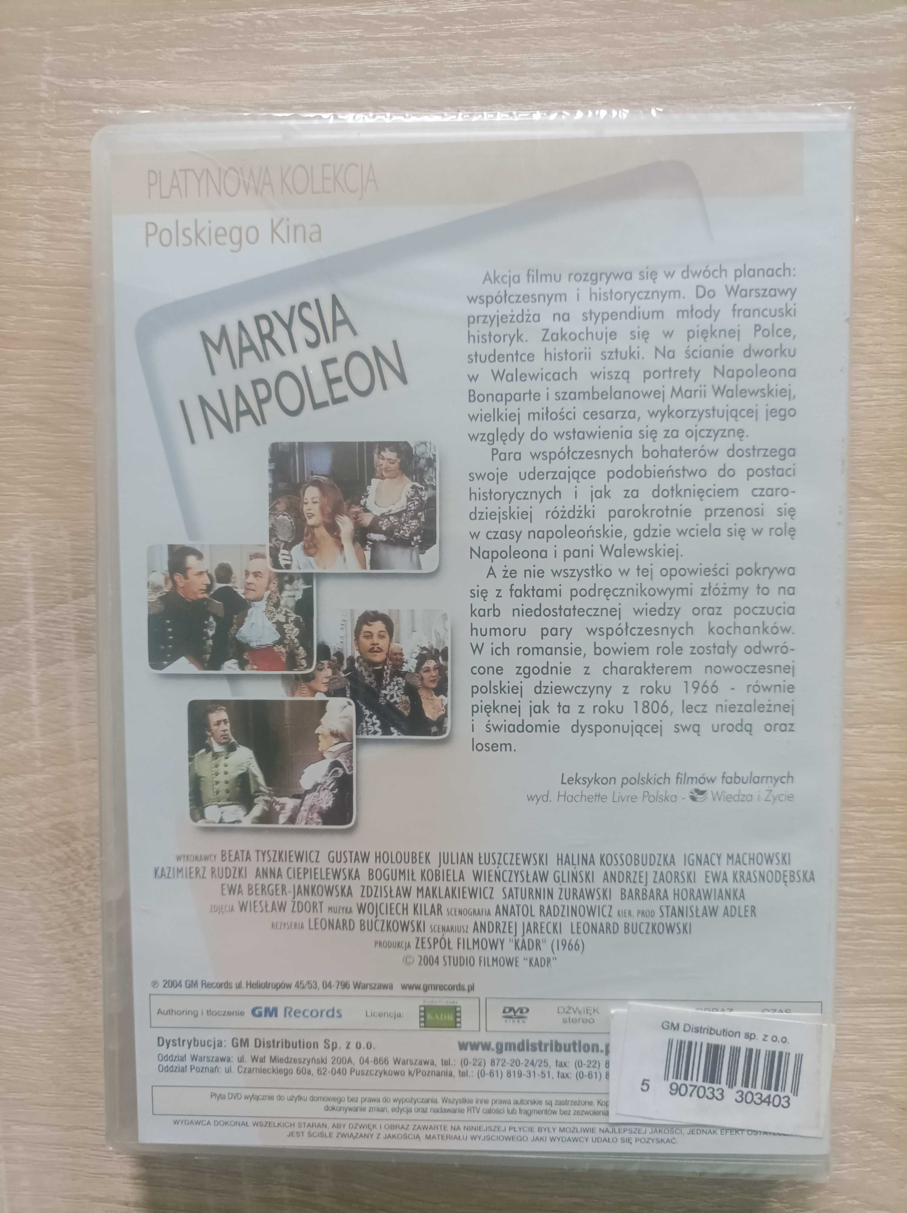 Film DVD Marysia i Napoleon
