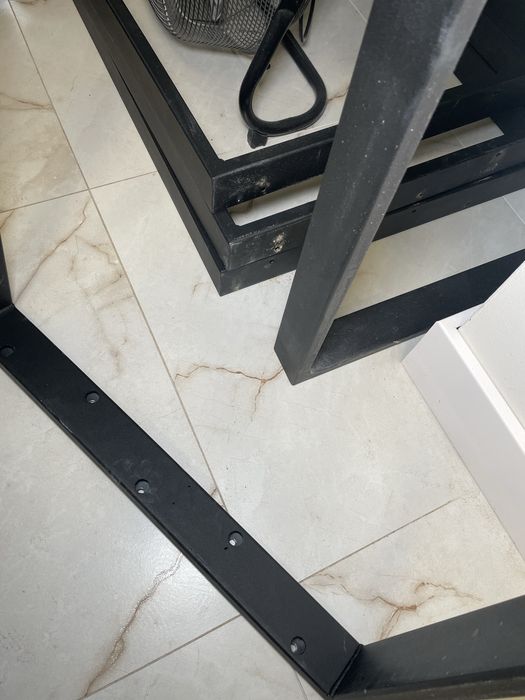 Metalowe nogi do stołu / biurka 6 sztuk