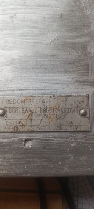 Ogrzewacz promienikowy Predom