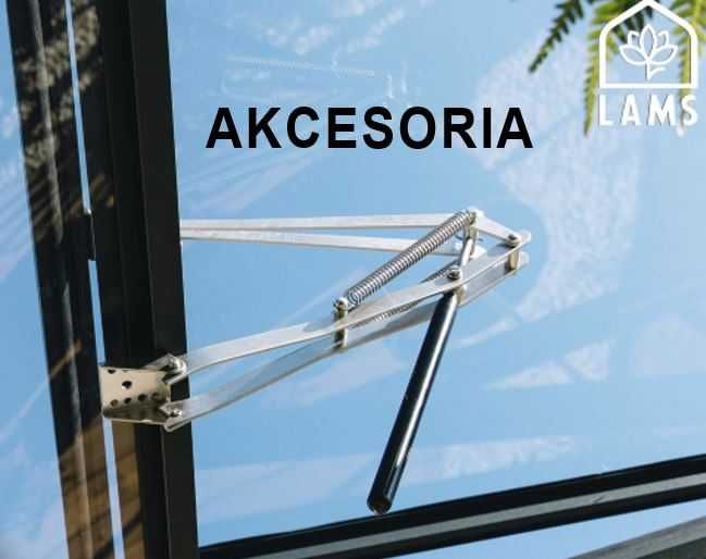 Mechanizm automatycznego otwierania okna szklarni