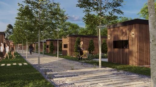 Casa modelar 6mx2,5m