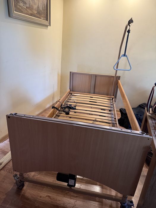 Łóżko ortopedyczne rehabilitacyjne elektryczne niemieckie Burmeier