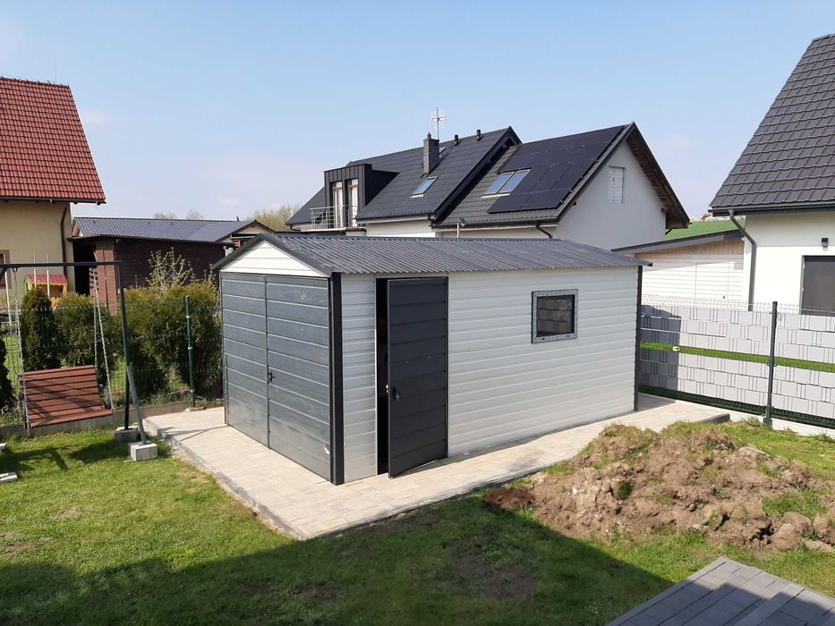 Garaż Blaszany - Schowek Narzędziowy / Magazyn Gospodarczy - Maj-Blach