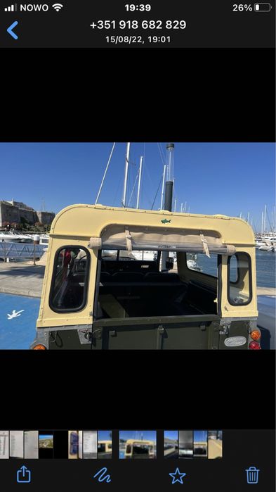 Capota Land Rover serie lll + radiador mx5 nb