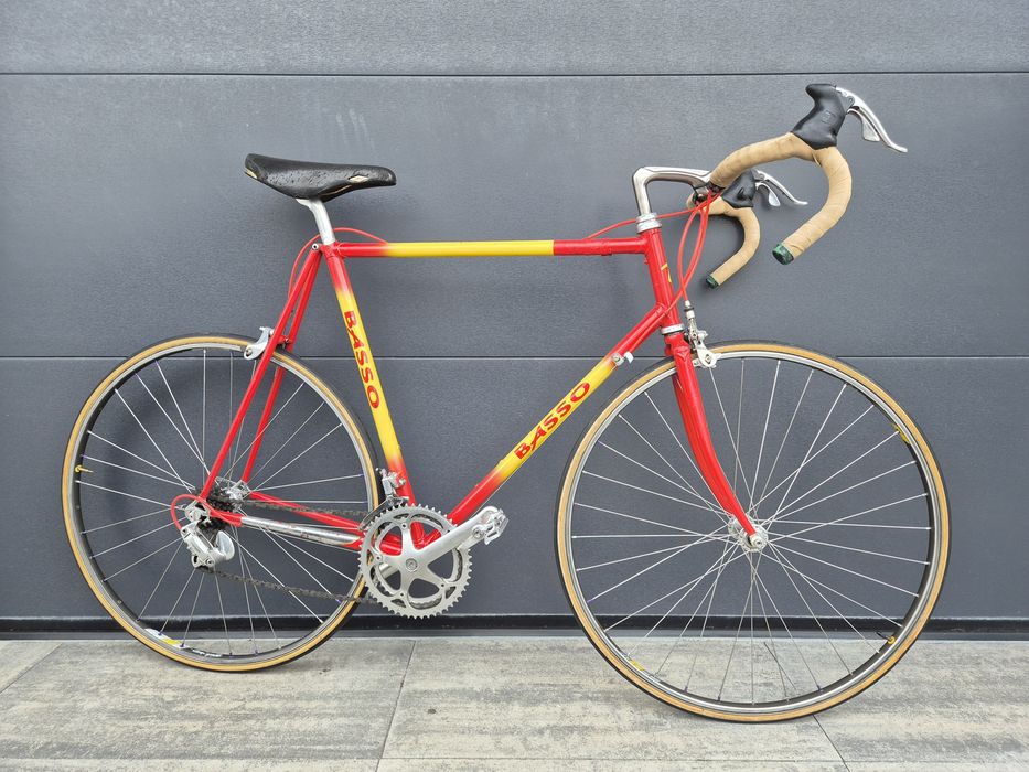 Rower szosowy BASSO retro kolarzówka, Campagnolo, San Marco. Unikat