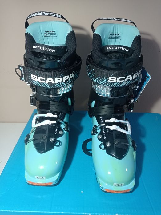 NOWE nieużywane Scarpa buty skiturowe Gea WMN aqua-black 23.5cm