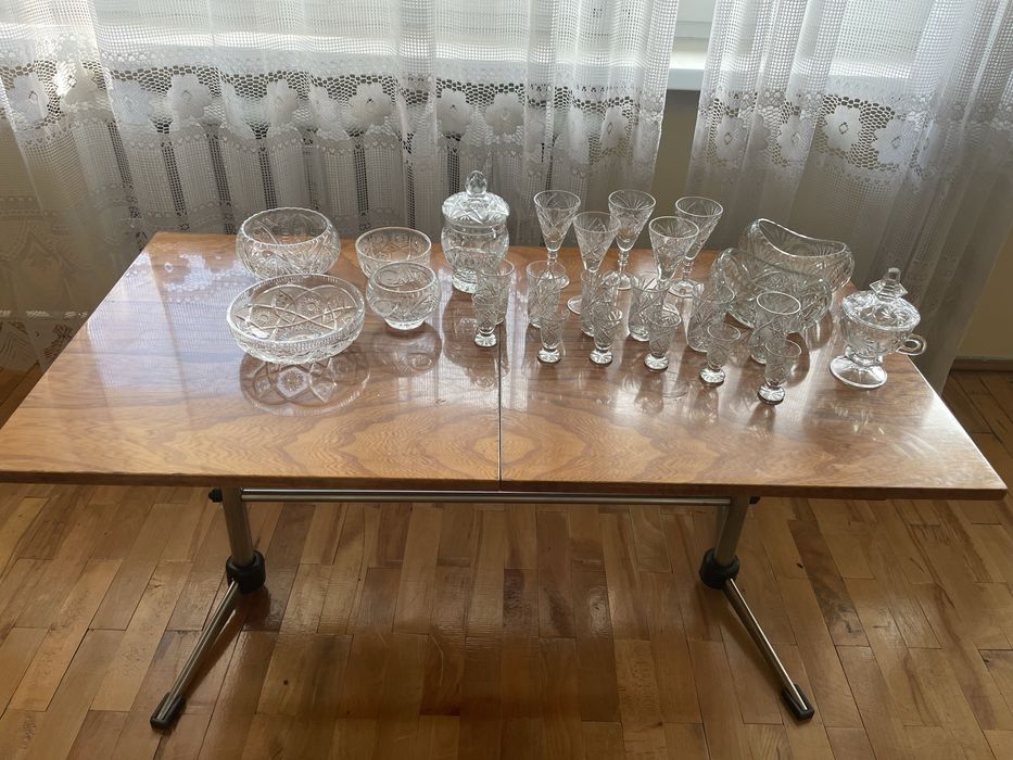 Krysztaly PRL zestaw