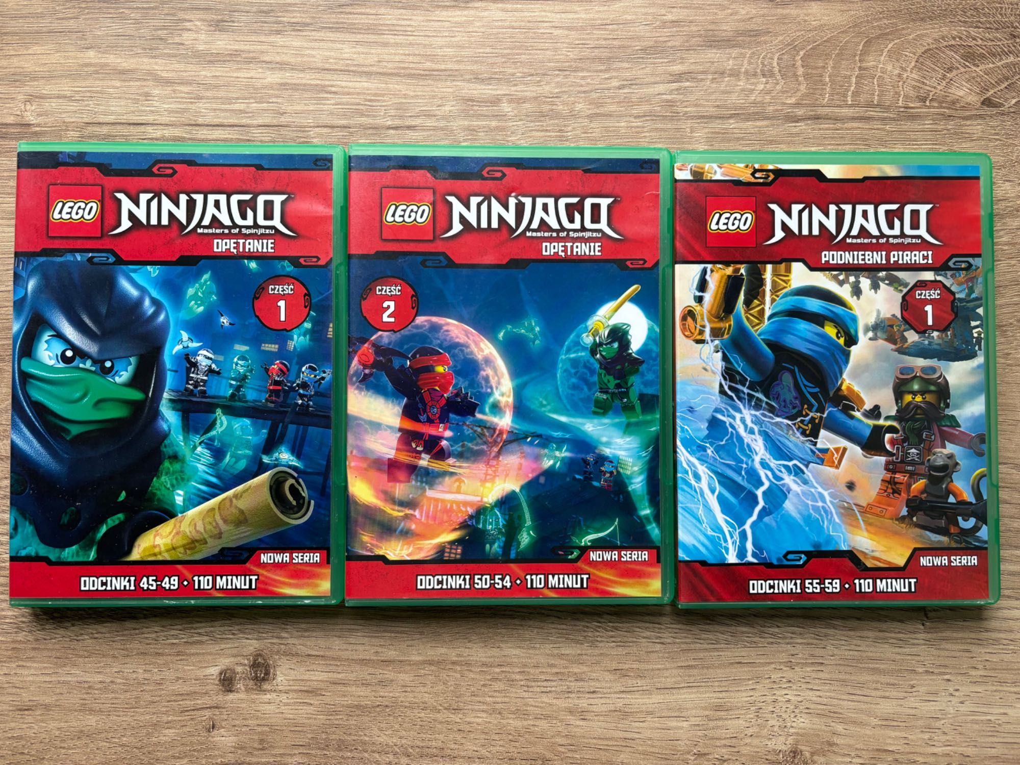 Bajki Lego Ninjago / kolekcja 13 płyt DVD