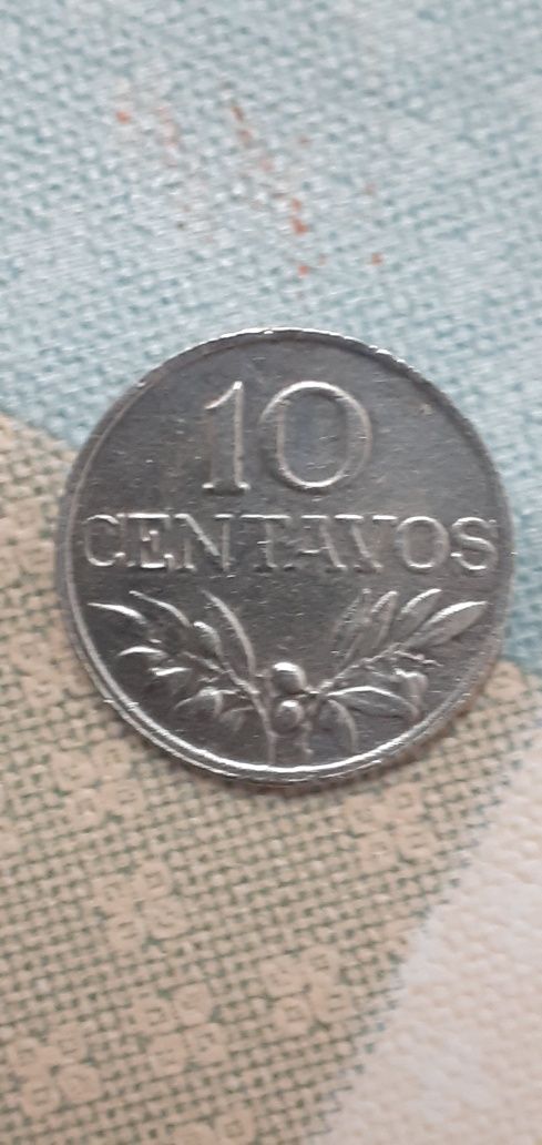 Moeda 10 centavos aluminio 1970