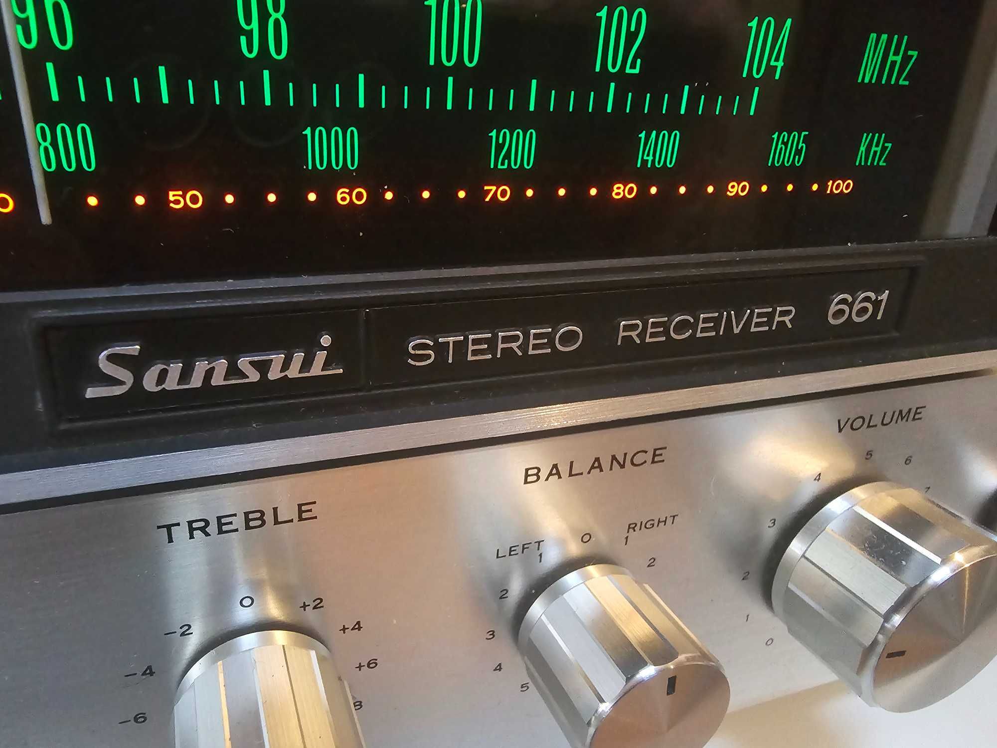 Sansui 661 Stereo Receiver - Stan techniczny i wizualny  - Super