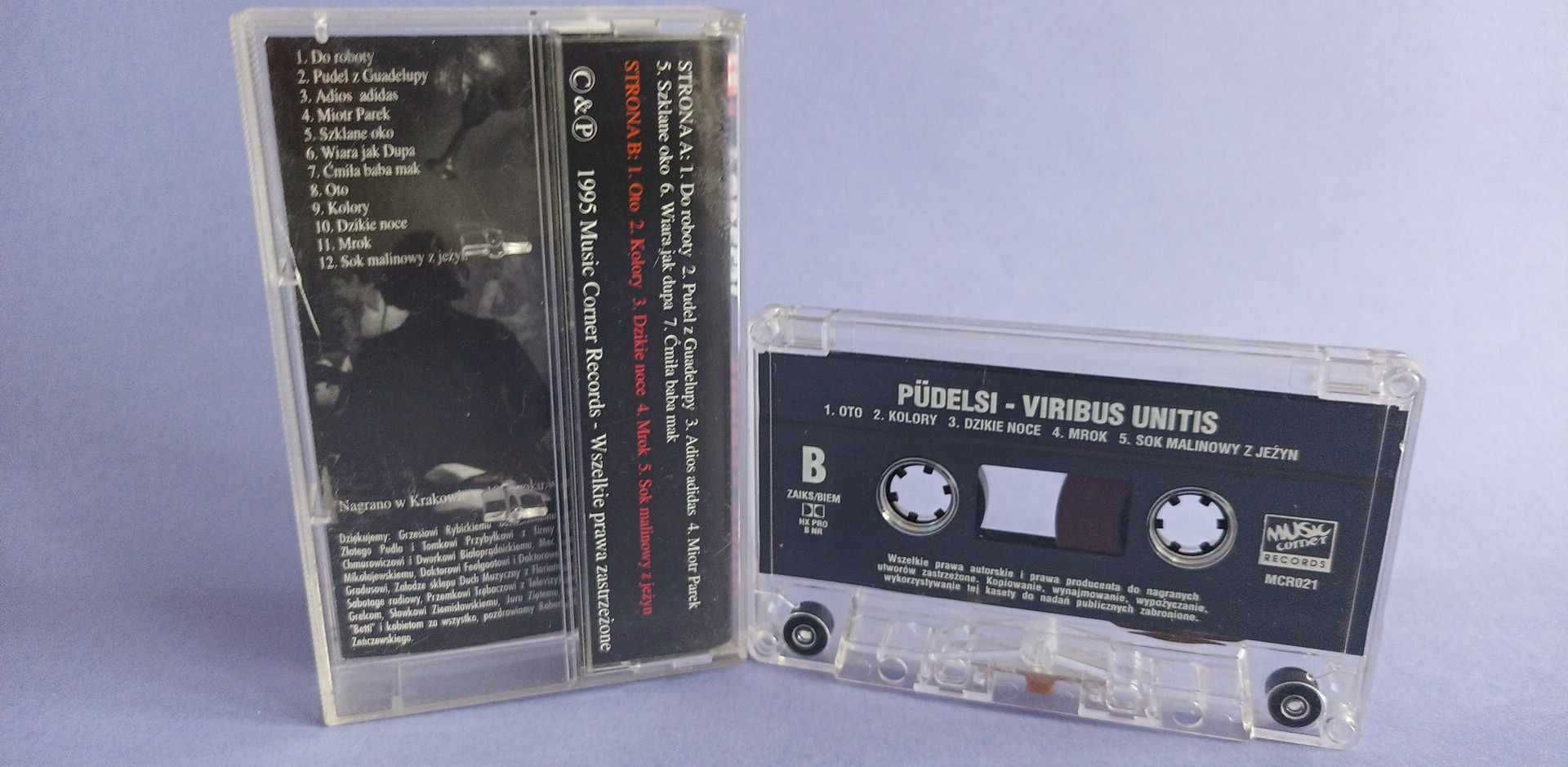 Püdelsi – Viribus Unitis , 1995 KASETA MAGNETOFONOWA