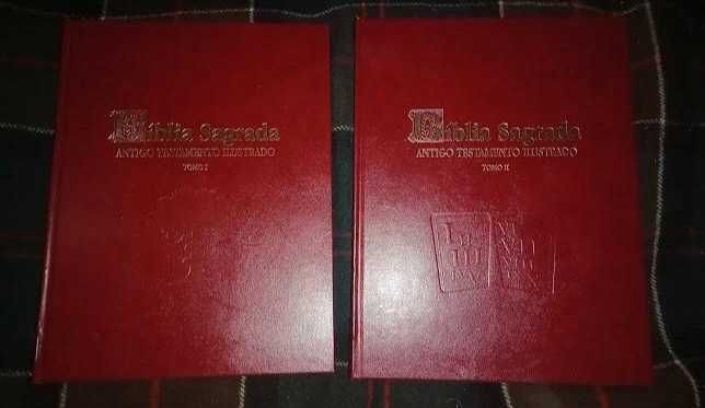 Bíblia (anúncio com 3 Bíblias, todas em excelente estado).