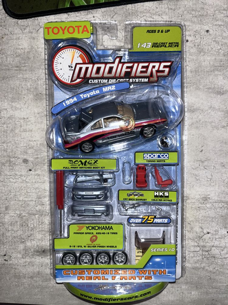 Toyota MR2 sw20 Modifiers Model Hot Wheels rlc