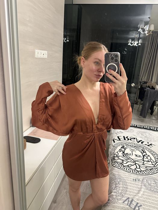 Шелковое платье