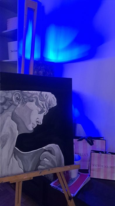 Ręcznie malowany obraz