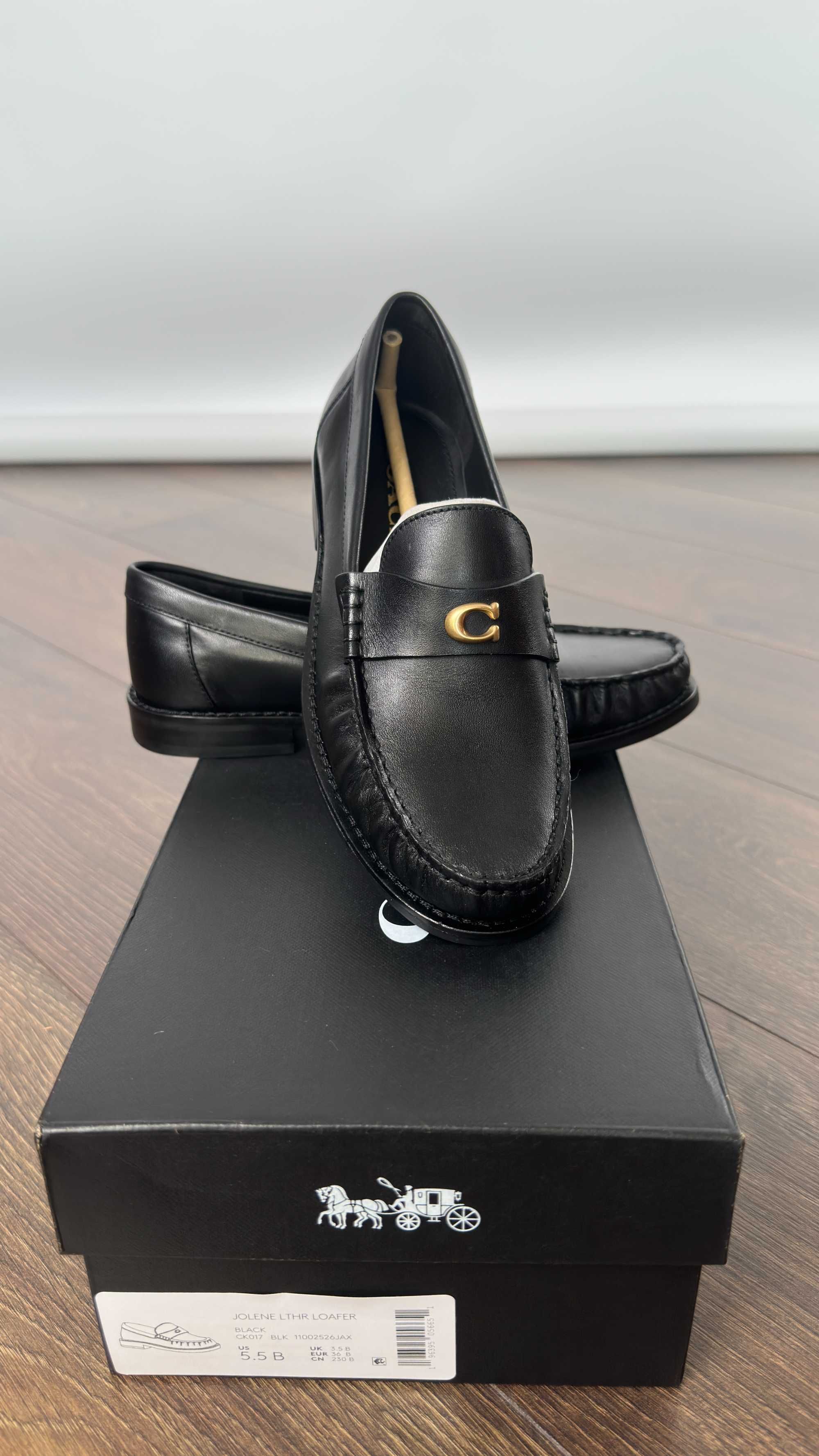 Лофери Coach Jolene, оригінал, розмір 36 (US 5.5), нові