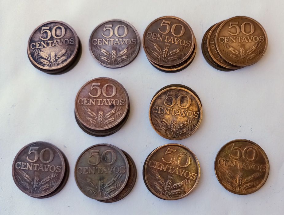PORTUGAL - 50 Centavos 1969 a 1979